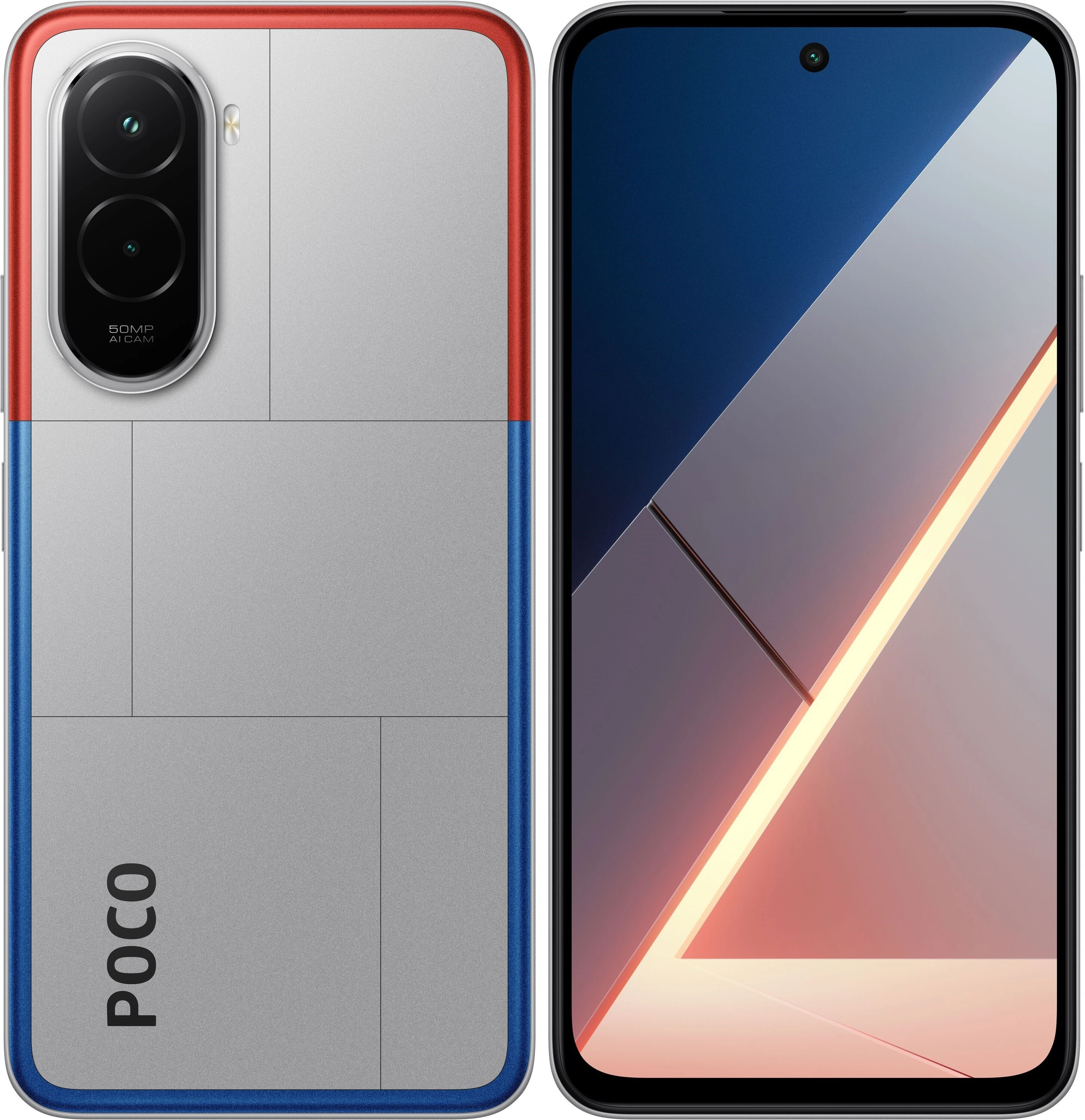Смартфон POCO M7 8/256 Гб серебристый